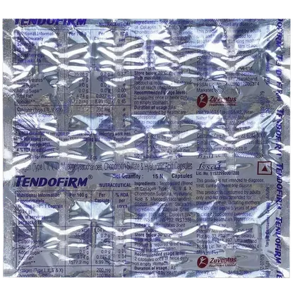 tendofirm capsule 15's